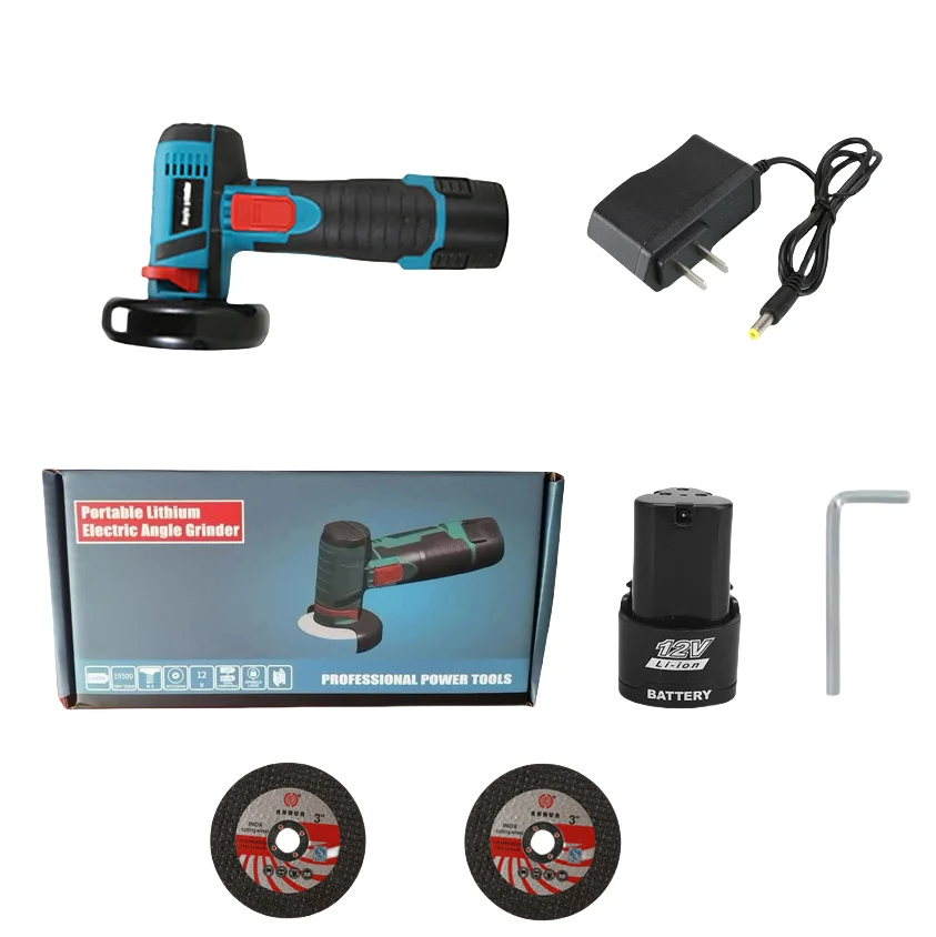 Lithium electric Angle grinder Mini small household hand-held cutting machine grinding
calender