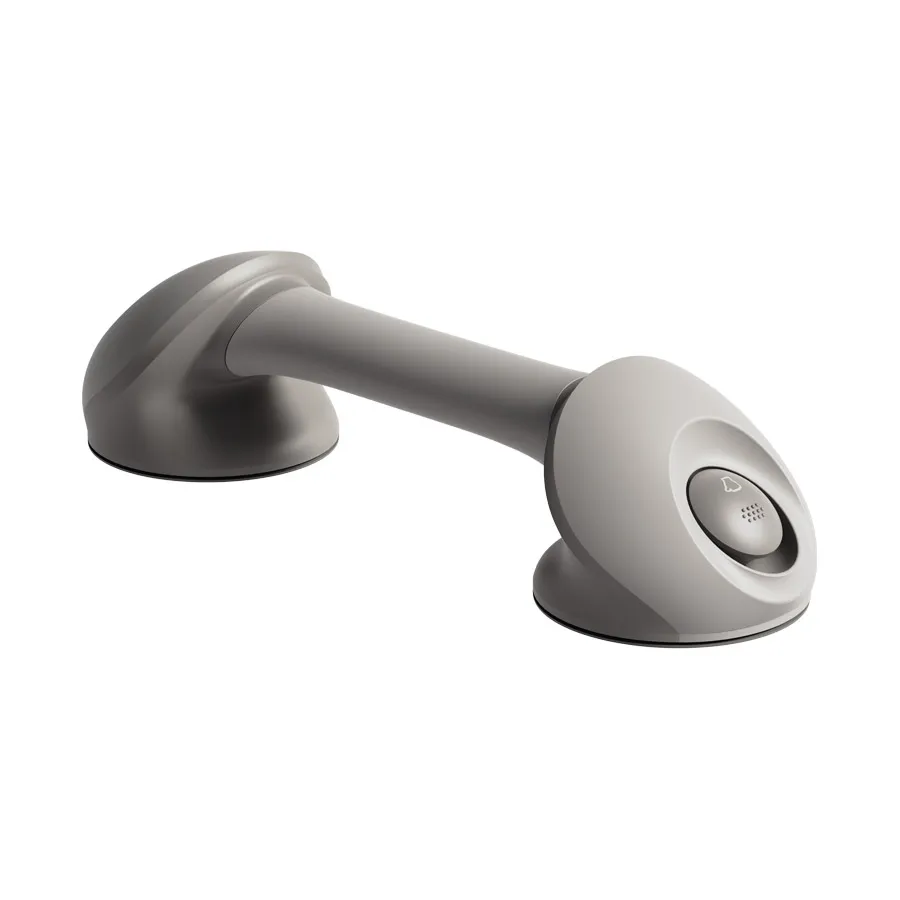 Customized Color ABS Plastic Vacuum Suction Cup Grab Bar Bathroom Shower Handrail Glass Door Handle For Seniors Disabled
