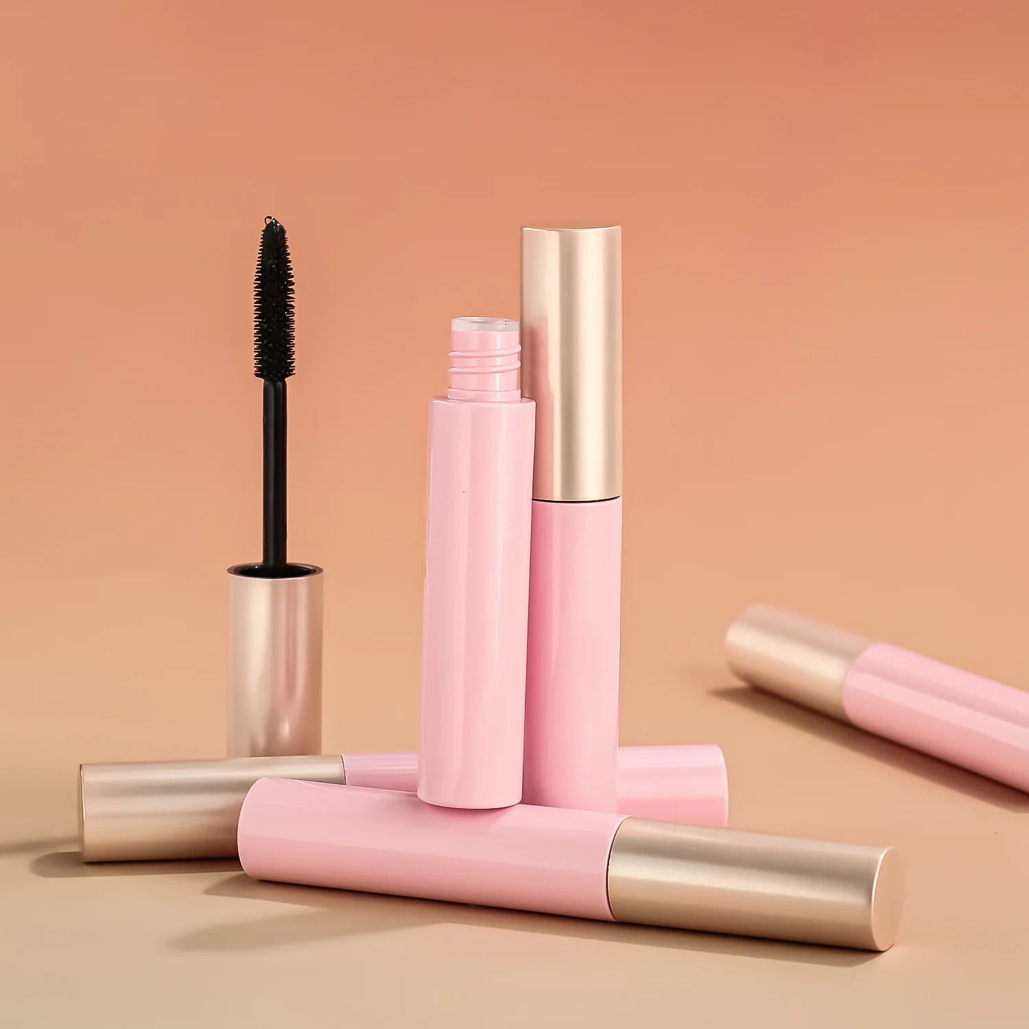 Brand New 4D Silk Fiber Lash Mascara Waterproof Long Lasting Rimel Private Label Mascara For Eyelash