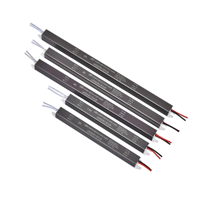 High Quality 24W 36W 48W 100W Dc12v 24v Linear Ultra-Thin Light Box Power Supply 100V-264V Led Switching Power Supply