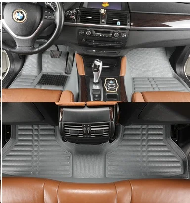 Chinese Factory Hot Selling vehicle interior accessories 5D pvc leather non-slip 5d car mats use for HAVAL H3