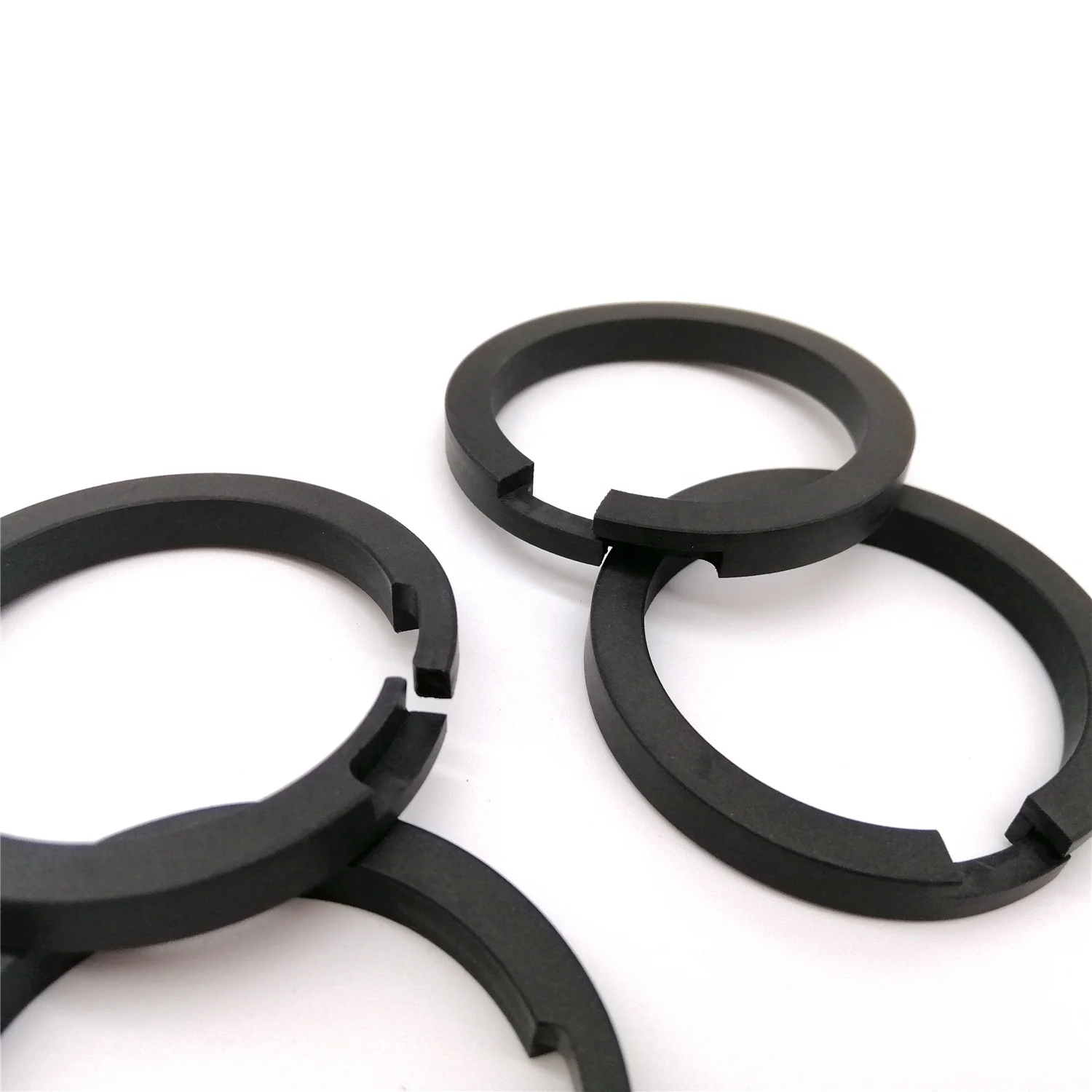 
 Anti-corrosion high temperature resistant PTFE engine piston ring / air compressor piston rod seal  