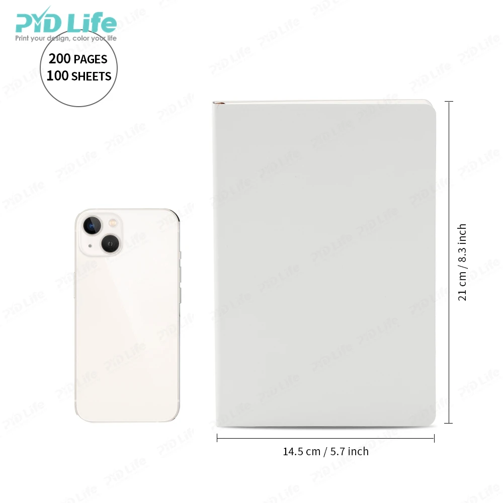 PYD Life RTS A5 сублиматируемый бумажный журнал Бланки сублимационный блокнот