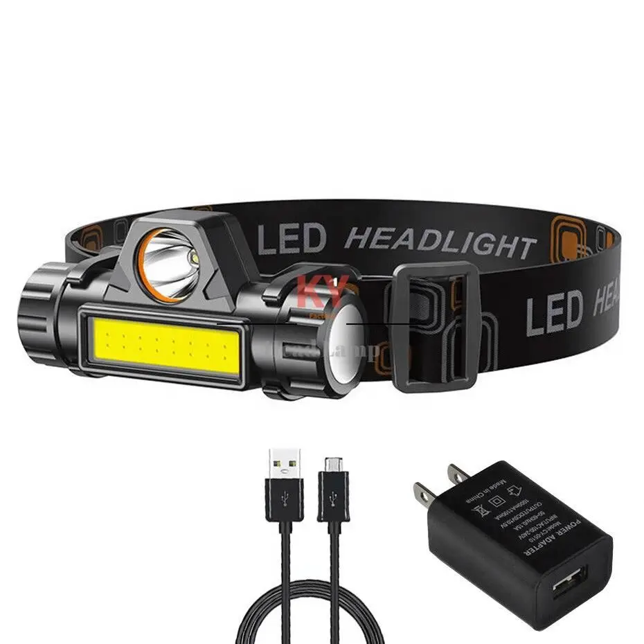 Outdoor Camping Hiking Fishing Zoomable Aluminum Water Proof 3 LED Headlamp Flashlight Led Head Light Mining Head Lamp