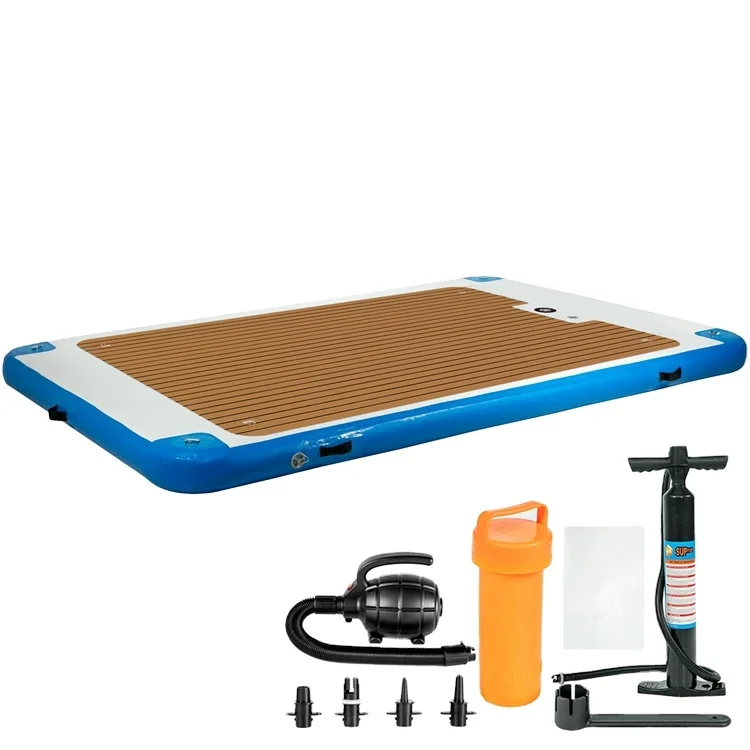 
Outdoor Playground Sun Soaker Plastic Floating Swim Platform For Fishing 