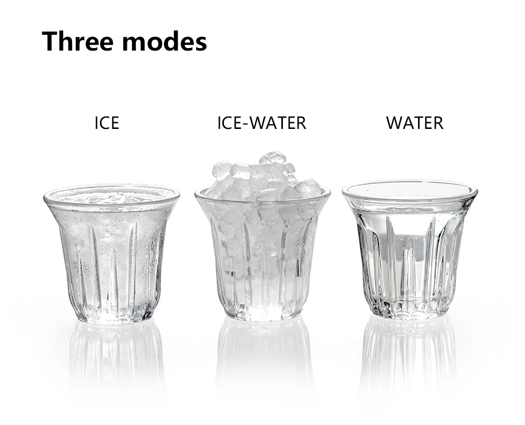 Professional Ice Maker With Cold  Water Coffee Shops Tea Shop 24h /220V