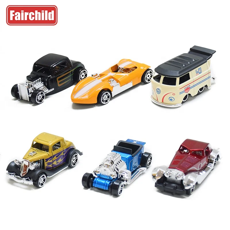 Fairchild Factory Directly Sale 1:64 Scale Sports Car Alloy Car Hotwheel Vintage Car 2024 Hot wheel New Die Cast