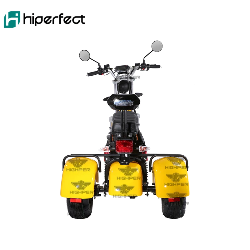 Electric 3-wheel big wheel Motorcycle scooter for adults