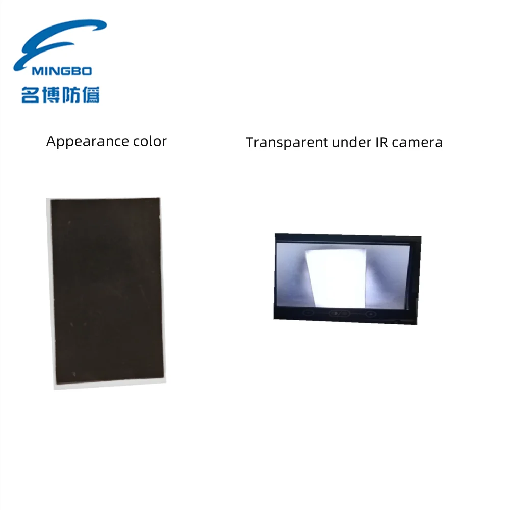 Mingbo infrared transparent ink for offset printing black to transparent