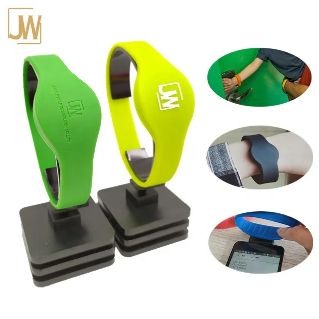 Водонепроницаемый силиконовый браслет pulsera rfid для аквапарка с большим радиусом действия, для дверного замка бассейна
