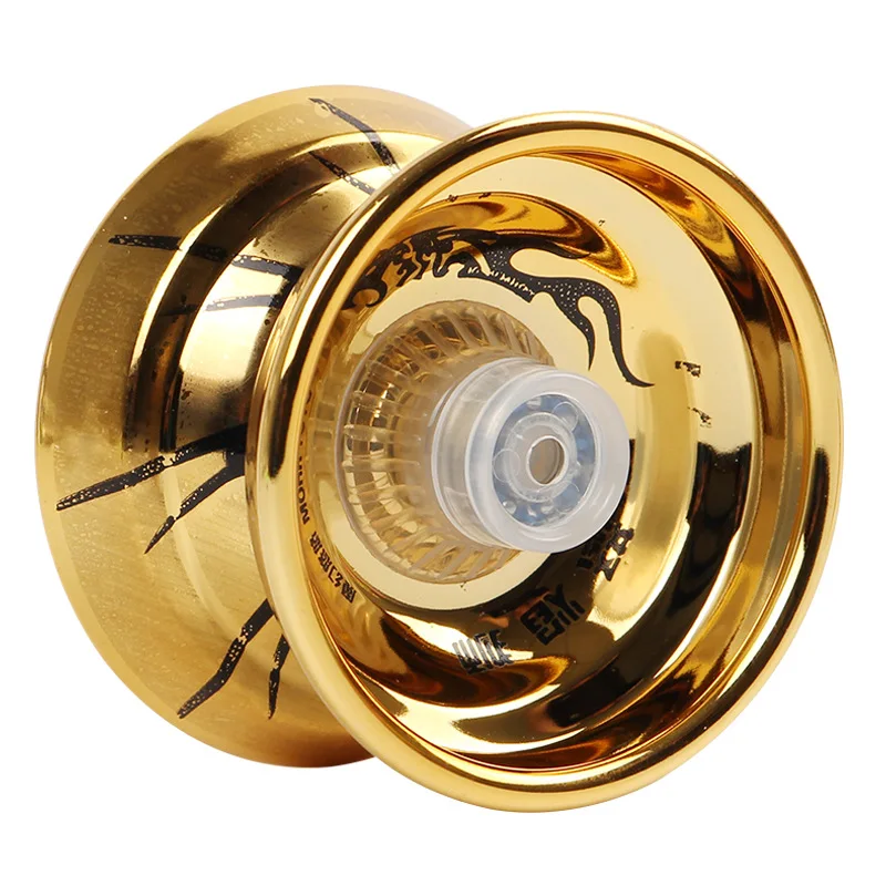 Gradual Change Die Cast Super Yoyo Ball Metal Aluminum Alloy Kid Toy