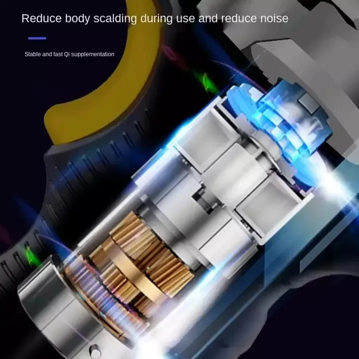 120W Portable Air Compressor Wireless Air Pump Portable Digital Air Compressor Tire Car Tyre Inflators for Car Bicycle