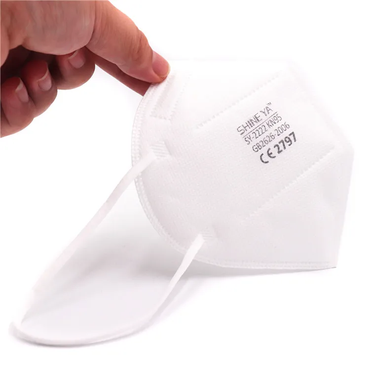 
EU Whitelist CE22797 3D Folding Kn 95 Kn95 Kn-95 GB2626-2006 Anti Dust PM2.5 Mouth Respirator Facemask Face Mask 