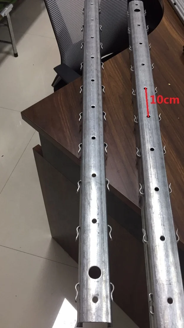 Galvanized Vineyard Poles Grape Stake Post