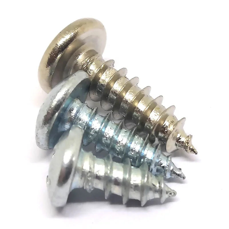 M3 round head Self-tapping screws m1.2 black carbon for plastic