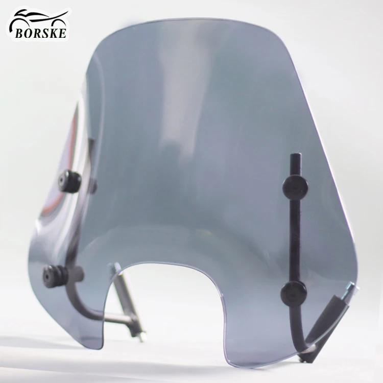 Motorcycle windshield smoke blue windscreen scooter for ZIP part