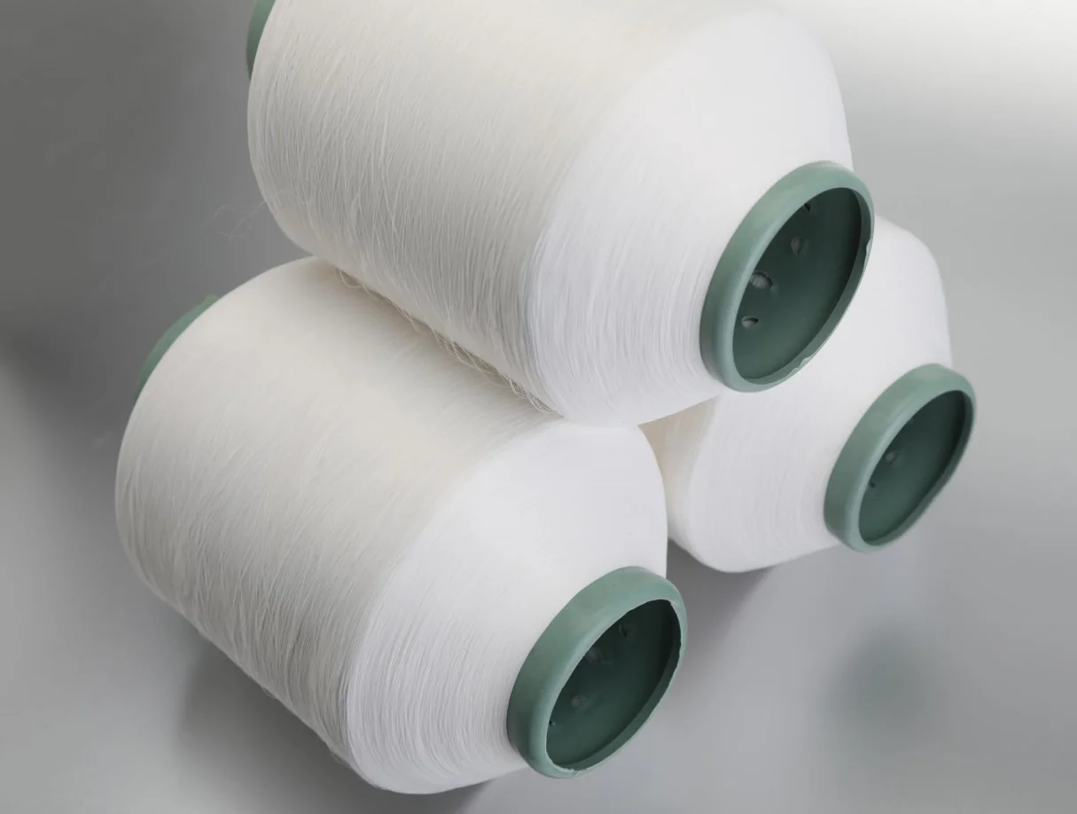 Wholesale spandex covered yarn with polyester yarn 150d for weaving