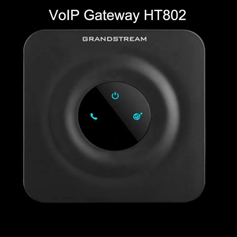 Оригинальный Новый Легко съемный оснащенный 2 портами FXS VoIP шлюз