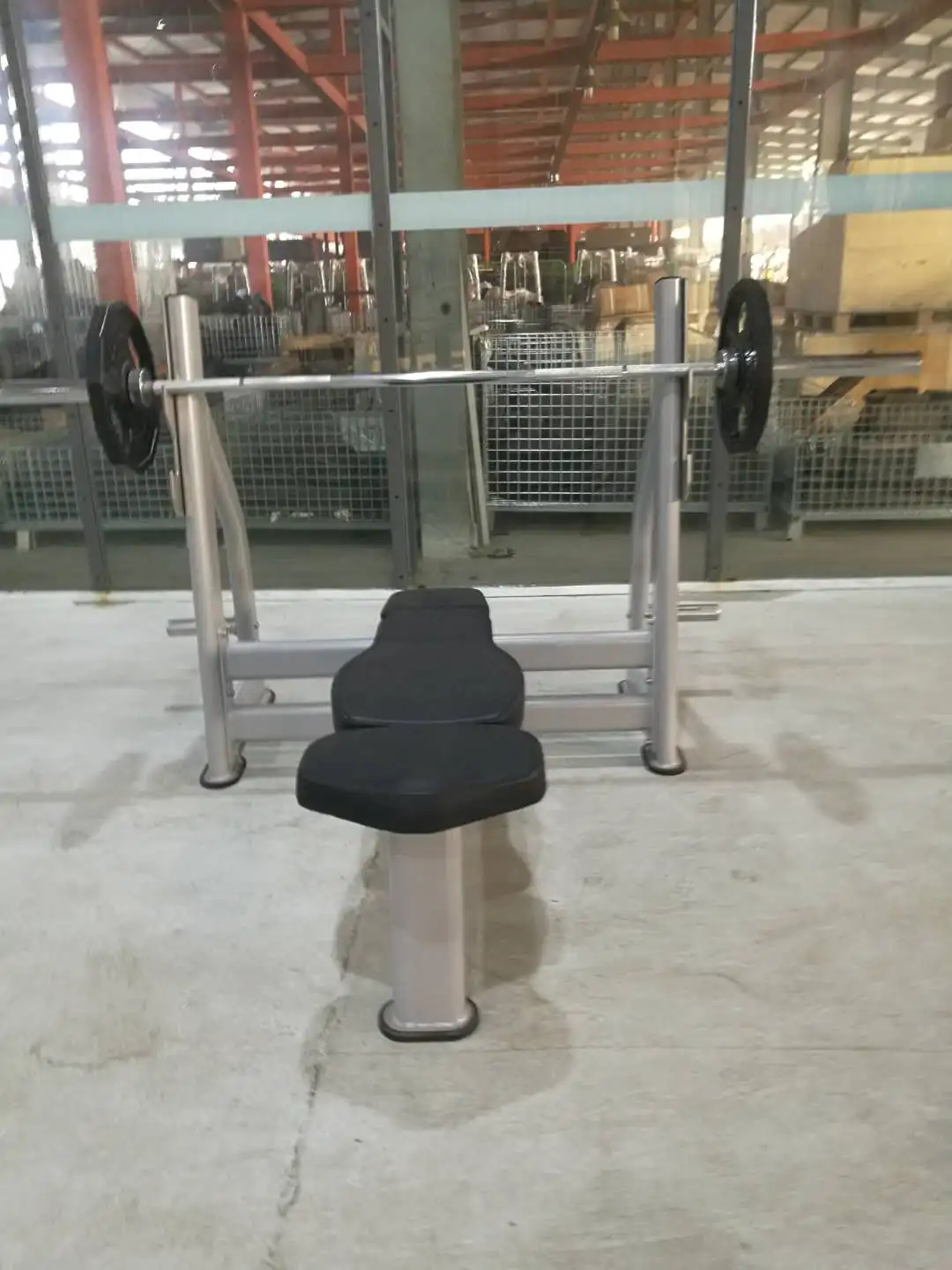 High quality popular body building sport equipment training gym fitness exercise machine Olym Flat Bench Press