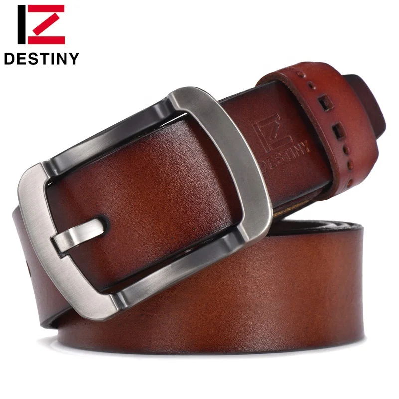 Hot Classic Vintage Pin Buckle Casual Cowboy Fashion Famous Designer Men leather belts