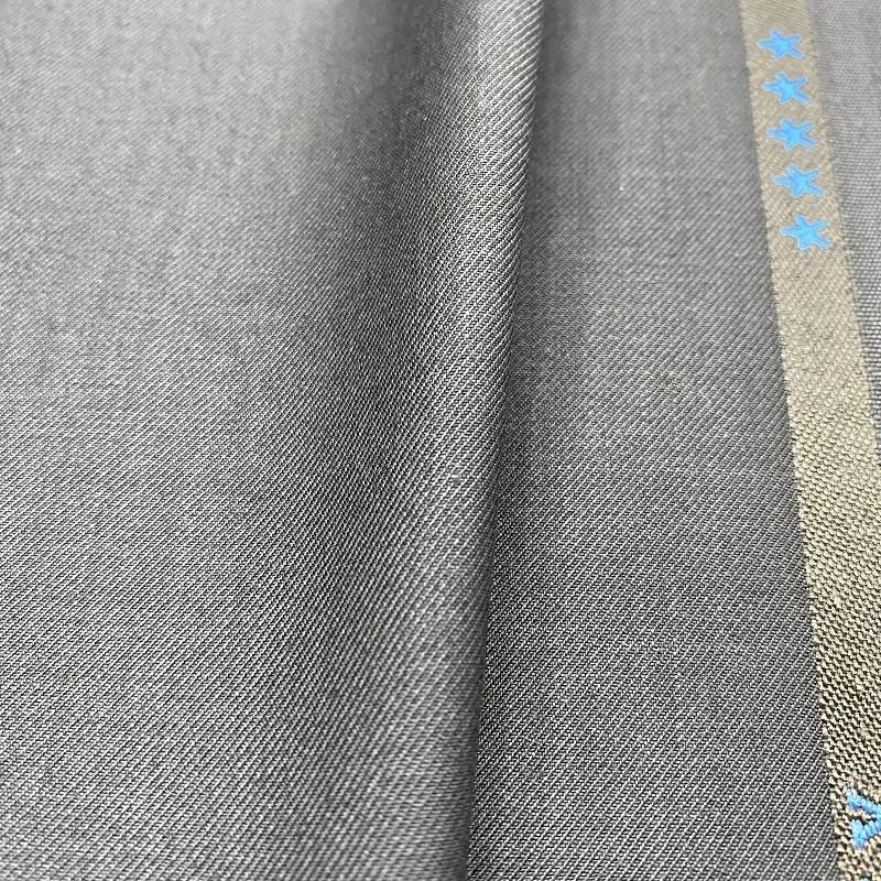 rayon viscose polyester fabric TR English edge twill blended plaid suiting fabric