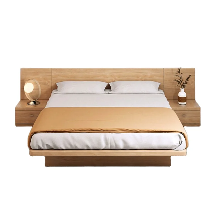 Tatami Storage Bed Wooden Bedroom Set Modern Furniture