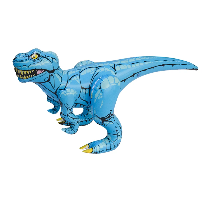 Wholesale Cool Inflatable Dinosaur Toys for Children Boys Party Inflated Animal Toy Kids Funny Inflate Kits