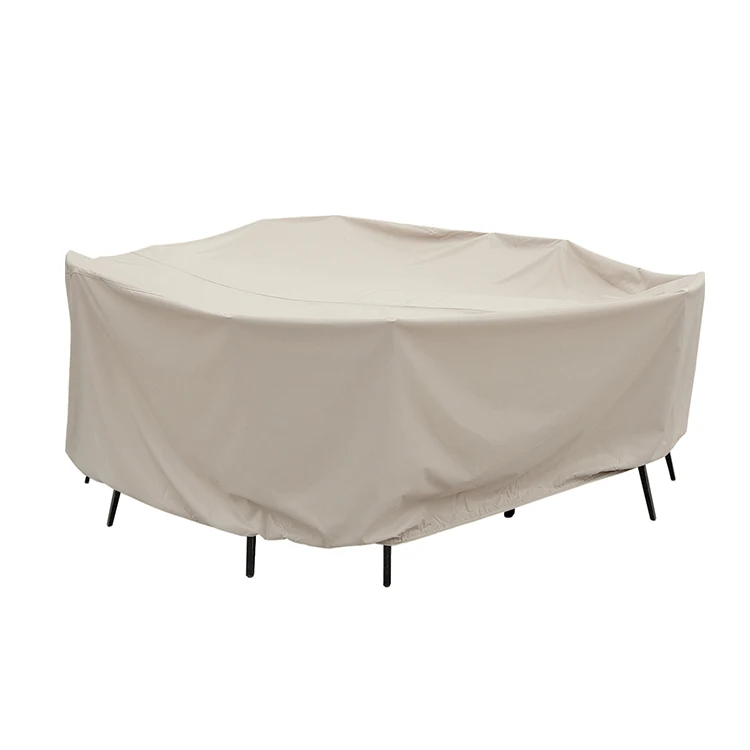 122*80CM Round Garden Waterproof Outdoor Furniture Table And Chair Set Cover