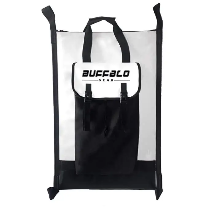 Buffalo Gear big capacity multifunctional pure color outdoor storage sports waterproof custom packaging insulated backpack fish cooler bag