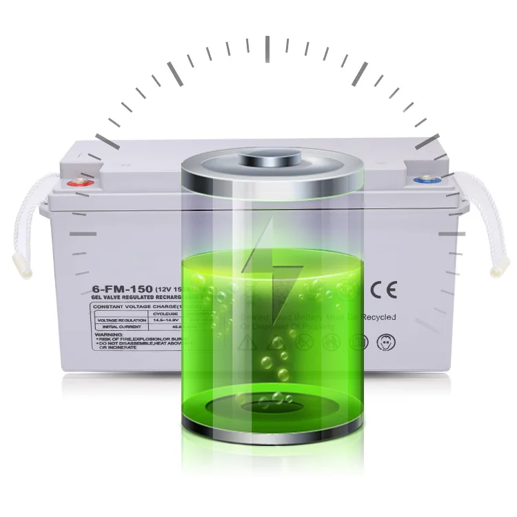 High efficiency solar energy storage cell gel valve regulated 80ah 100ah 120ah 150ah lead acid battery 12v