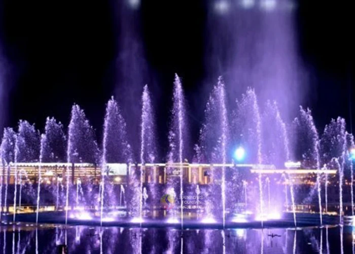 Saudi Arabia Riyadh Season Water Show Project Outdoor Large Pool Musical Dancing Fountain