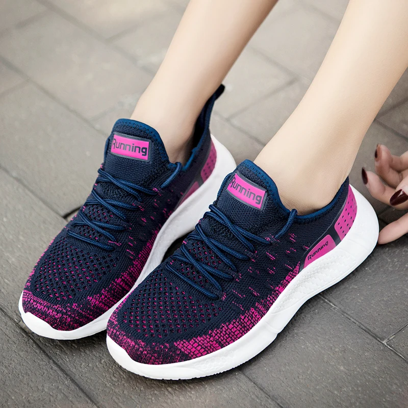  Женская спортивная дышащая обувь хорошего качества для бега на заказ повседневные кроссовки студенток со