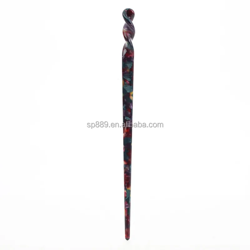 2022 новые стильные палочки для волос, винтажные ацетатные резиновые палочки для еды, женские шпильки для волос, свадебные украшения для волос, аксессуары