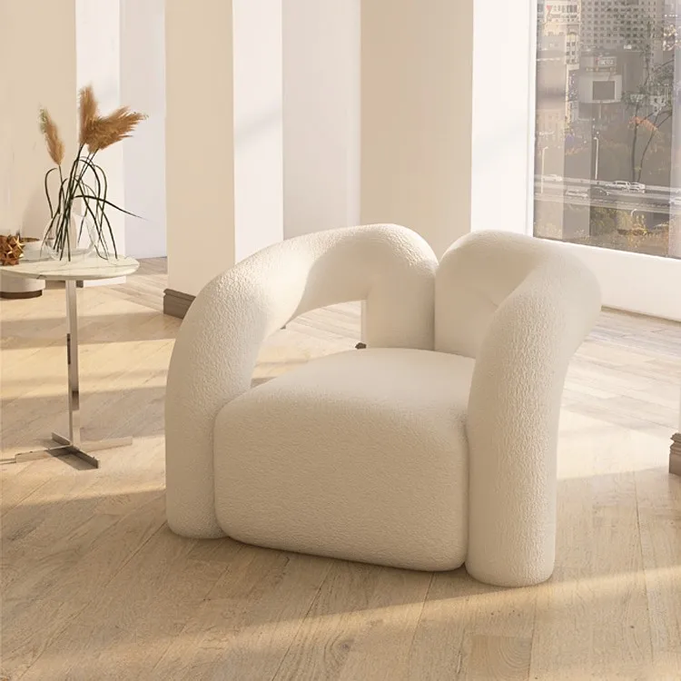 ATUNUS Spider Backrest Lounge Chair Single Sofa Classic Creative Water Pipe Special-Shaped Nordic Leisure Chair for Living Room