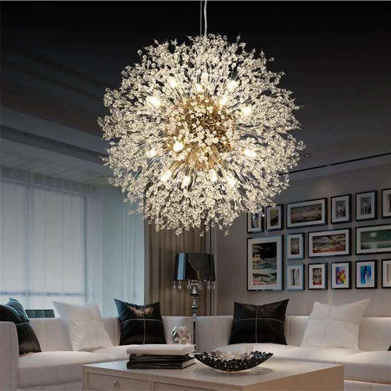 
Contemporary Modern Art Deco Party Foyer Hall Bedroom Living Room Ceiling LED Lighting Pendant Crystal staircase Chandelier 