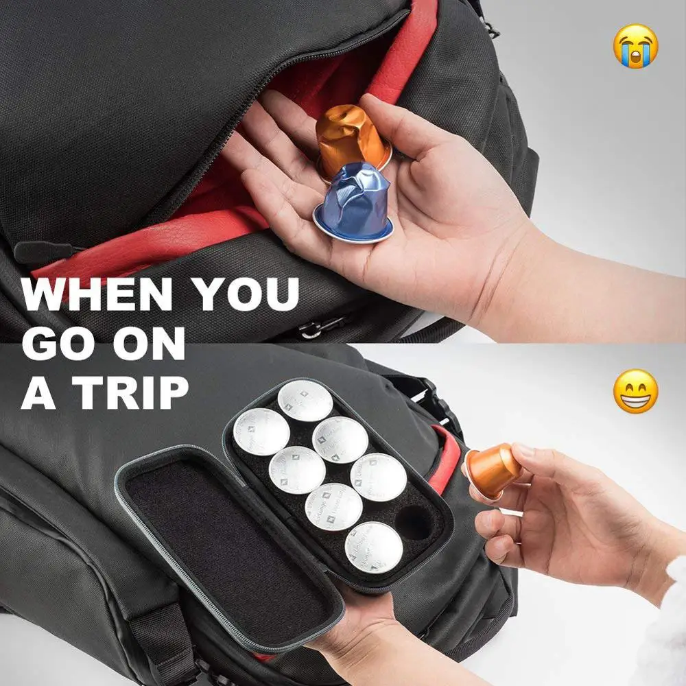 SHRL OEM eva tea cup case gift box foam tea saucer, Coffee case bag