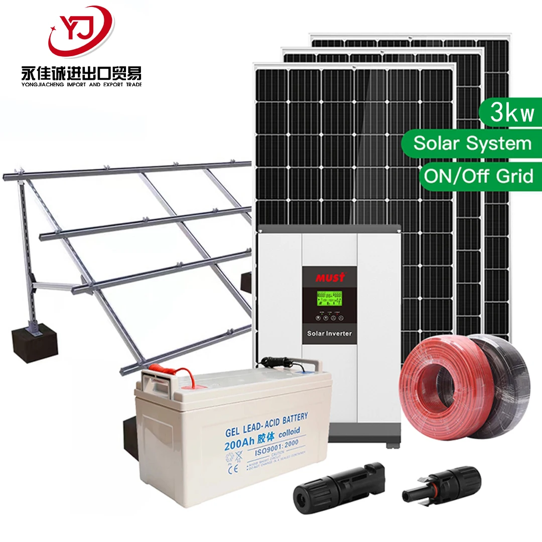Solar Energy Systems with inverter and battery
