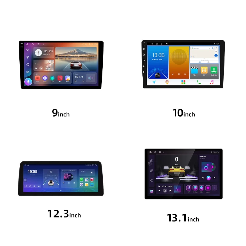 All inch RAM ROM Car navigation Android radio IPS 4core/8core WiFi auto electronics android screen player