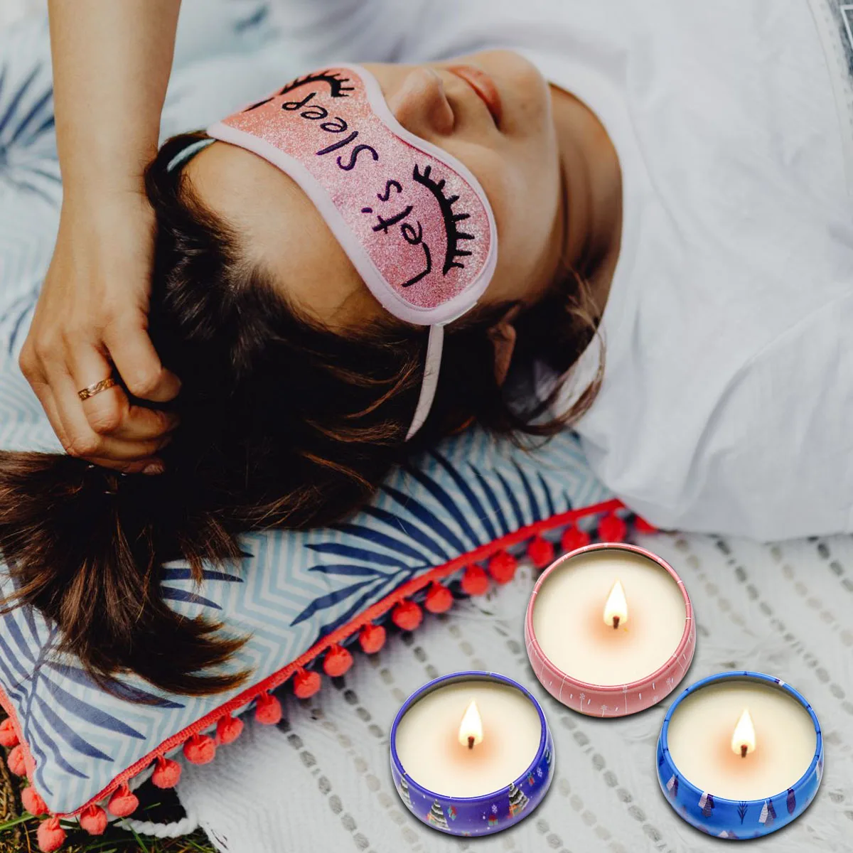 supplies wholesale custom private label scented aromatherapy candle gift set decorative soy wax luxury christmas candle