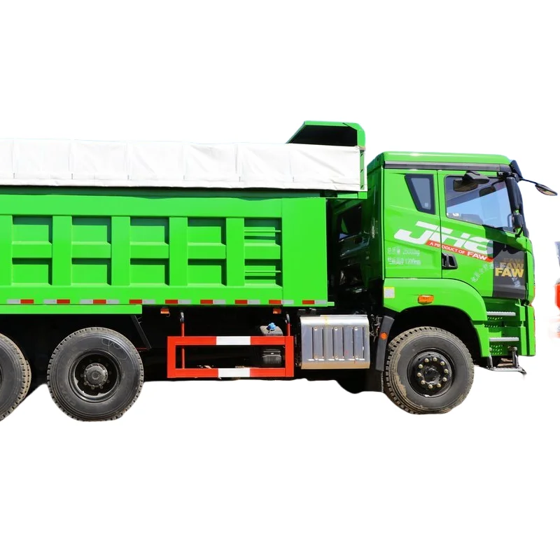 Made in China Qingdao JIEFANG JH6 Heavy Truck 400 Hp 6x4 Drive 5.8 m Dump Is Applicable to Engineering Transportation