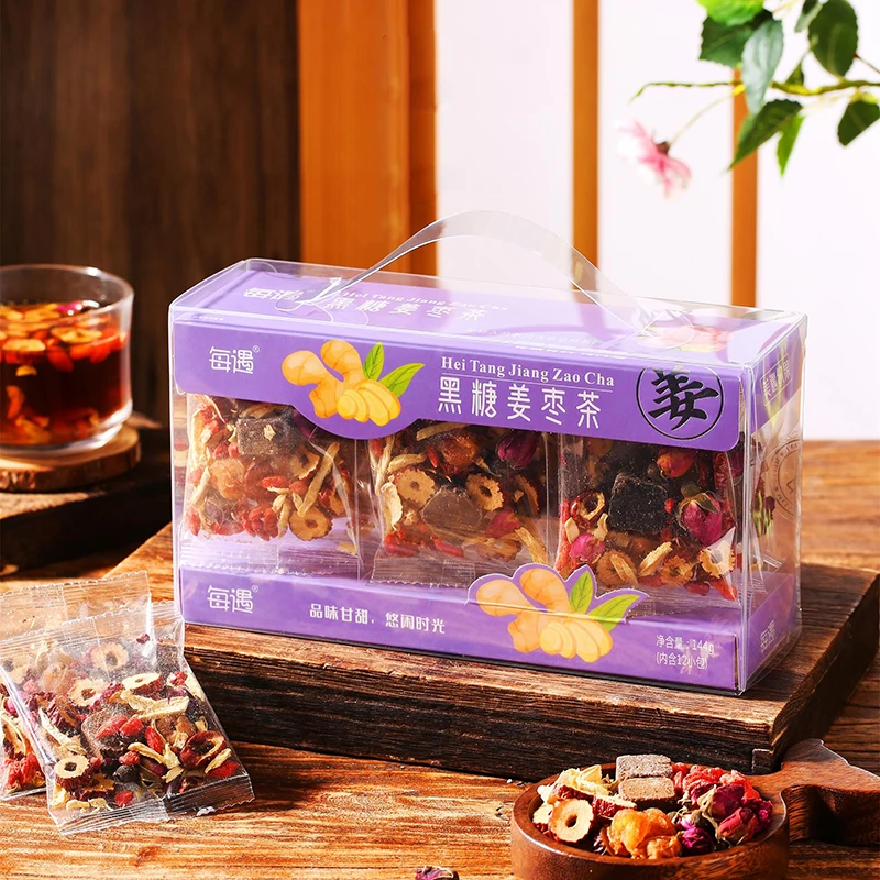 Wholesale Chinese gift box packaged flower tea Chrysanthemum Cassia Seed Tea 144g