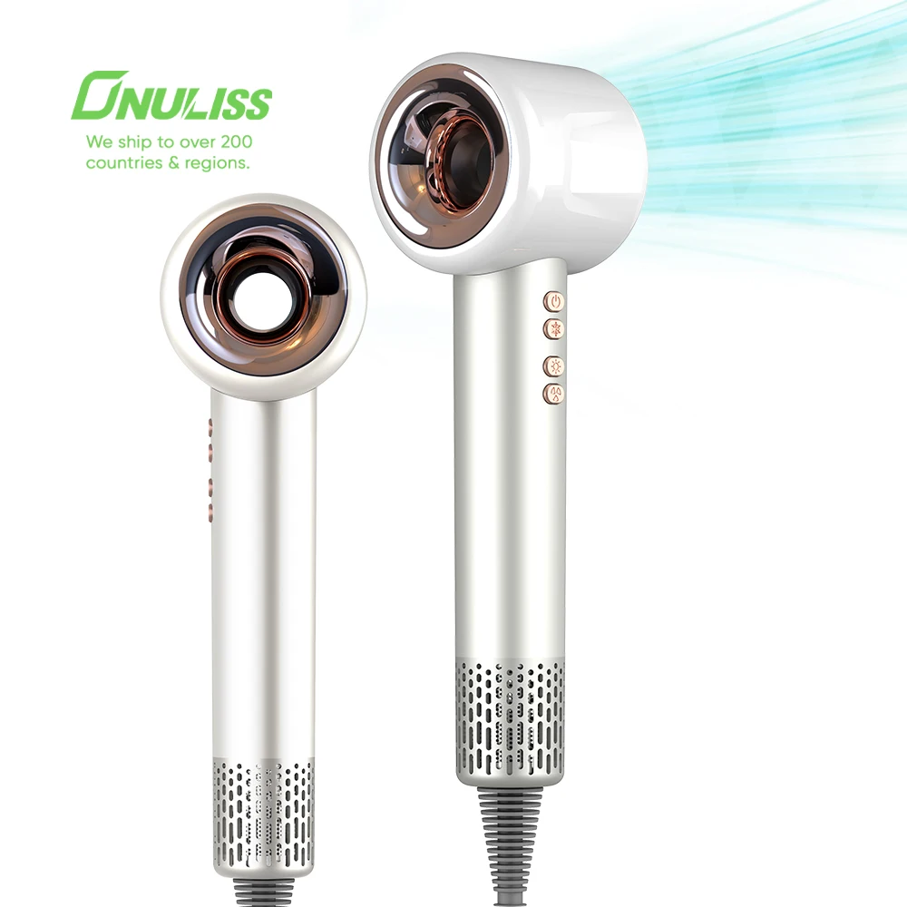 Professional Salon Light Weight Blow Hairdryer Seche Cheveuxe 2024 One Step High Speed Ionic Hair Dryer Machine