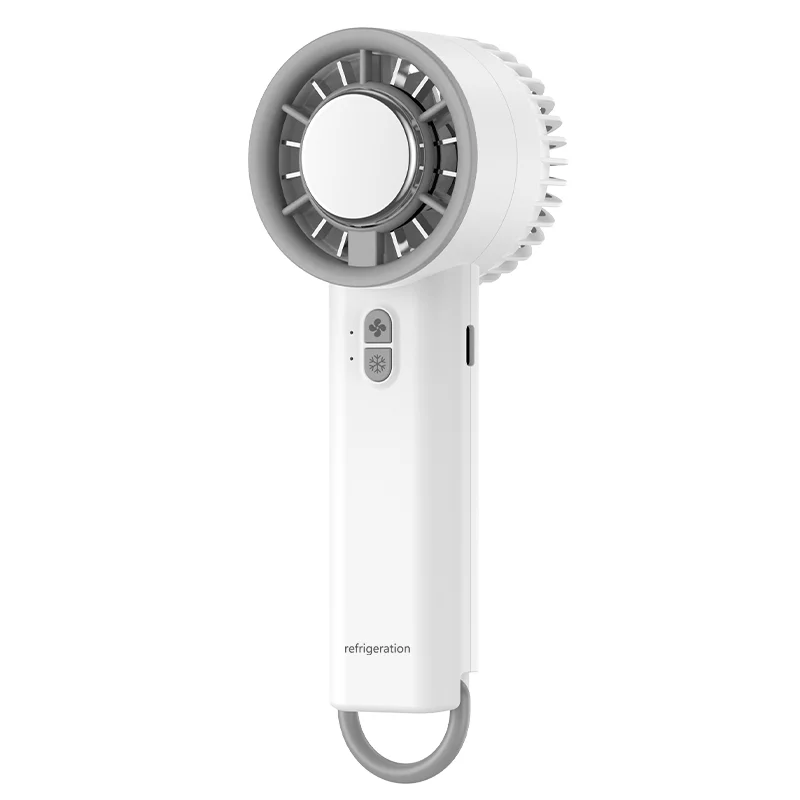 Manufacturer Iced portable fan home appliances cold hand mini cooler handheld fan portable & wearable fans for outdoor