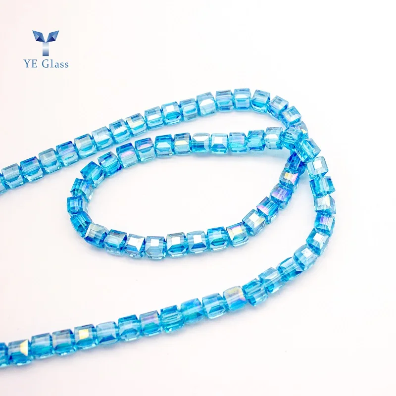 Wholesale High Quality Chinese 8mm Crystal Gray Glass Beads