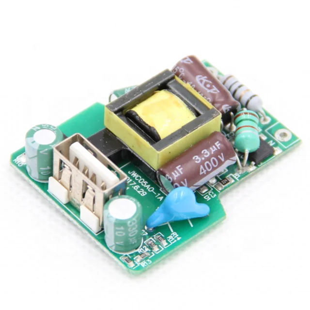 Изготовленный На Заказ 230v AC USB DC 5v Pcb плата для зарядного устройства мобильного зарядного устройства Pcb 2.4amp 18 Вт 3A 20w