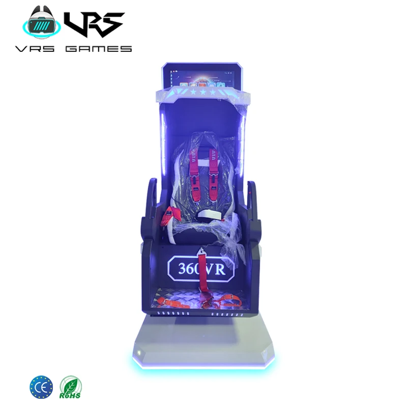 VRS Factory Price 360 Degree Rotating 9D Game Interactive Simulator Machine Camera Chair Simulator VR Equipment
