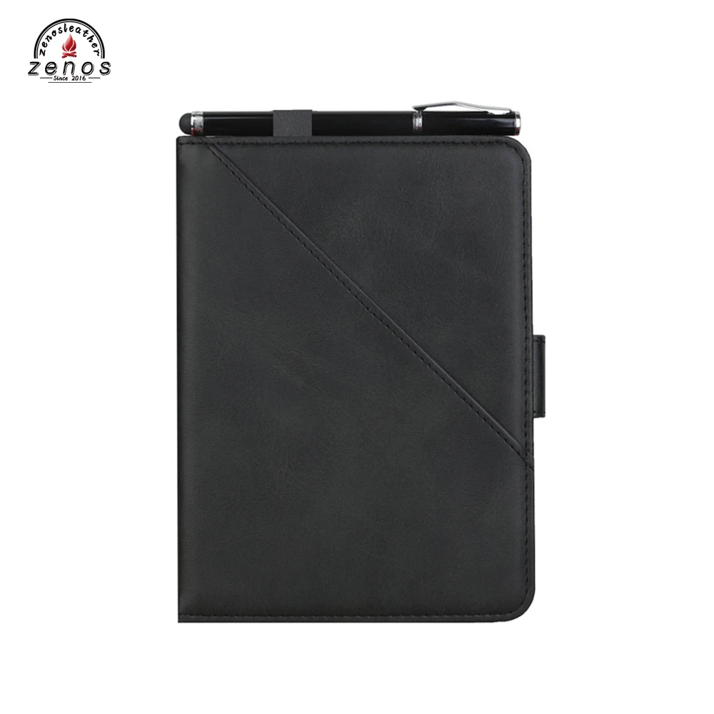 
Многофункциональный защитный чехол Zenos из искусственной кожи, держатель для ручек для Kindle Paperwhite 4 