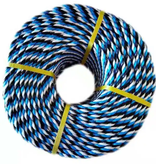 
Multi Function PE Versatile Color Coiled Packaging Twisted Rope 