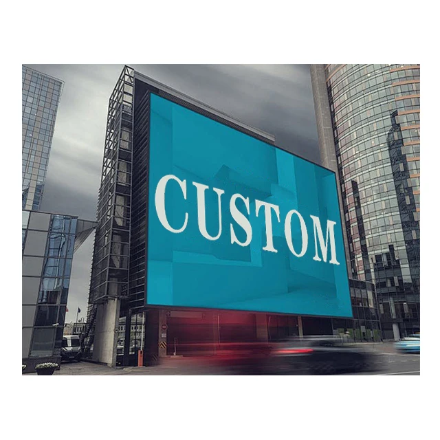wholesale custom outdoor advertising banners promotional banner digital led banner