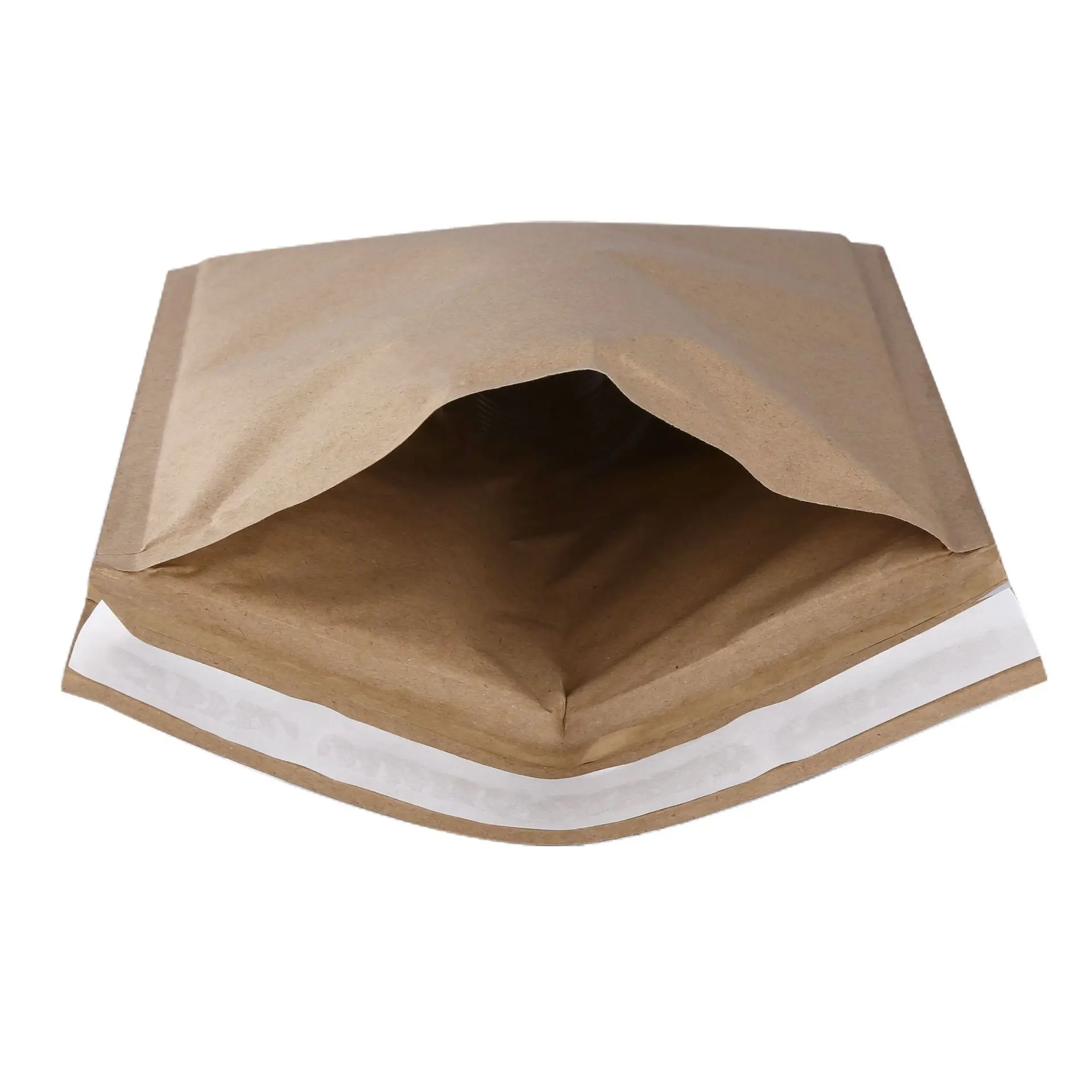 100% Recycled Biodegradable Kraft Paper Cushioning Protected Padded Envelopes Natural Honeycomb Padded Envelopes